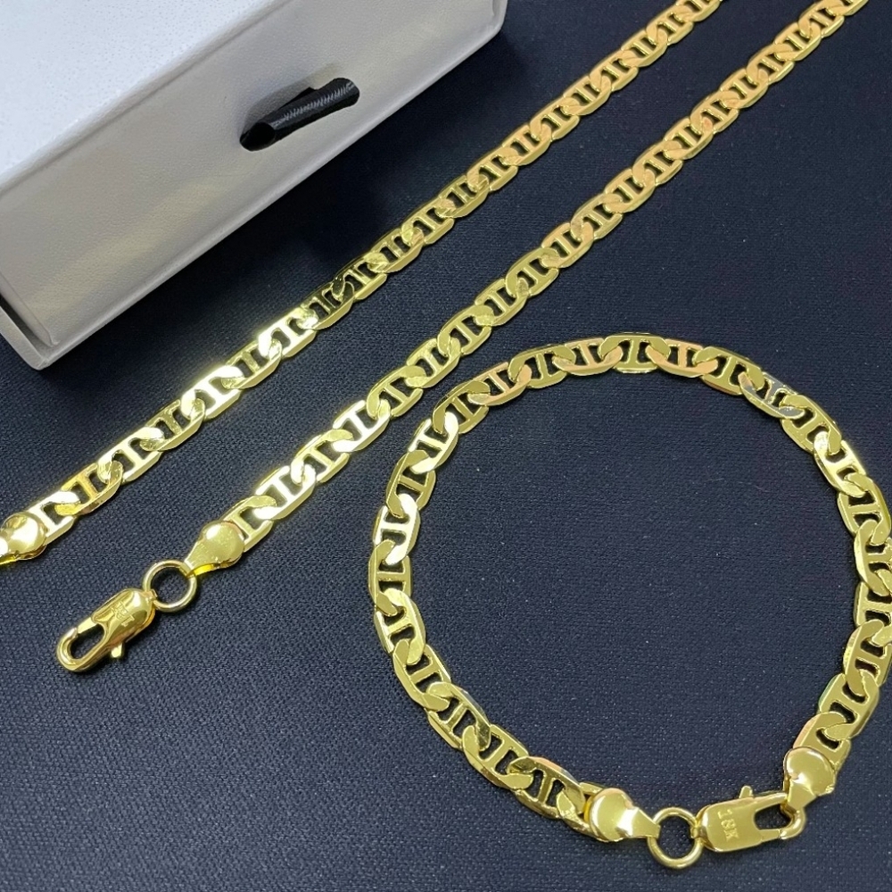 18K Gold Plated Set